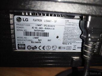 Monitor LG Flatron L194WT - 4