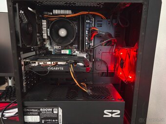 Predám PC, GTX 1660 SUPER + Ryzen 5 2400G - 4