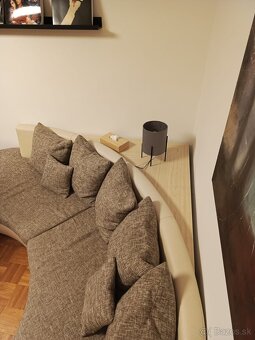 Predám dizajnovú sedačku do polkruhu v TOP stave - 4