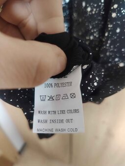 Uzasne perlickove spolocenske saty,nove,XL - 4