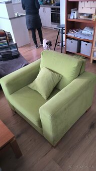 Rohová sedačka Fines s kreslom - 4