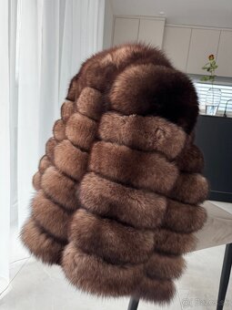 Pravy kožuch 4v1 z pravej líšky - 4