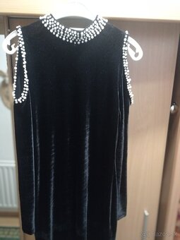 Cierne zamatove saty - 4