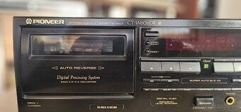 PIONEER cassette double deck CT-W606DR Magnetofón - 4