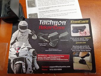 Tachyon motokamera + príslušenstvo - 4