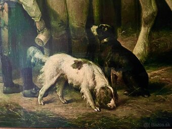 George Morland - Scéna v stajni - 4