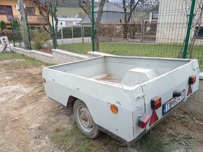 Predám prívesný vozík KPN 250 s ŠPZ - 4