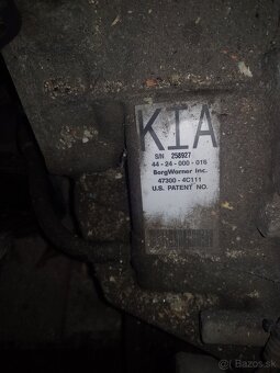 Rozvodovka Kia Sorento 103-125kw - 4