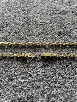 Zlata retiazka anker pilka 14k 585/1000 167g - 4