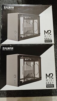 Predám PC skrinky Zalman M2 mini gray. - 4