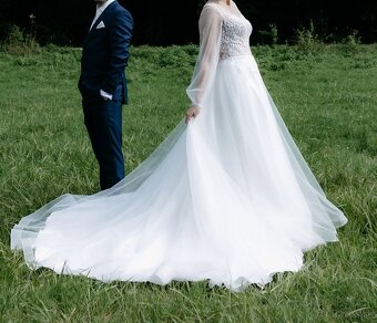 Predám svadobné šaty - 4