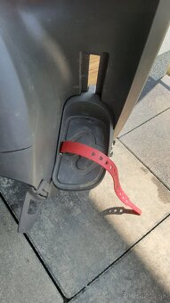 Detská sedačka na bicykel HAMAX + domček na upevnenie - 4