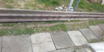 Koľajnica 3m. Dve koľajnice - 4