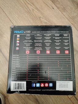 Kúpeľňový odsávaci ventilátor Primo - 4