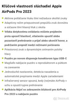 Apple AirPods Pro (2. generácie) s MagSafe puzdrom (USB-C) - 4