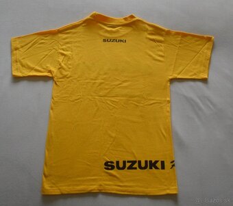 Suzuki tričko zlte modré - 4