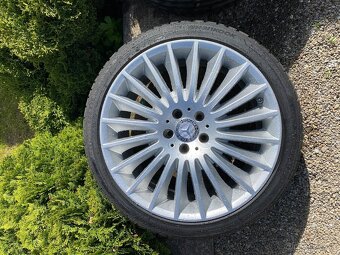 ✅Originálne disky Mercedes r19, Nové pneumatiky Hankook ✅ - 4
