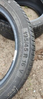 2xletni pneu 195/45 R16 - 4