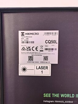 Rezervované - Predám termoviziu HIKMICRO CONDOR CQ50L - 4