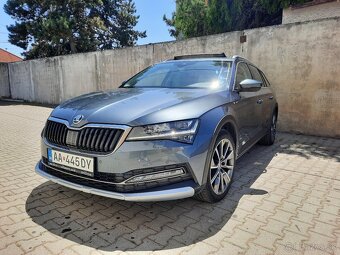Škoda Superb Combi Scout 2,0TDI 140kW 7°AP 4×4 cena s DPH - 4