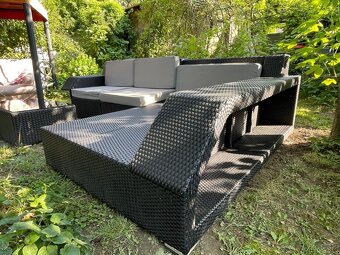 Záhradné "L" sedenie - takmer nové - 4