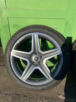 Zimná sada disky Mercedes GLA, r19, 235/45R19 - 4