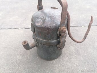 Predám starožitná karbidová lampa - 4