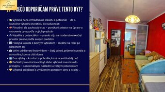 PREDAJ: 3izbový byt Považská Bystrica- Hliny 58m2. - 4