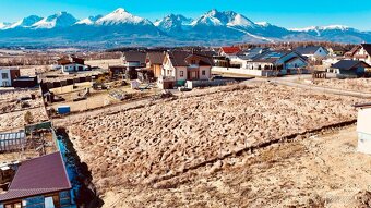 Stavebný pozemok s výhľadom na Tatry 1229m² - 4