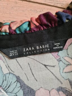 Vzorovana Zara bluzka - 4