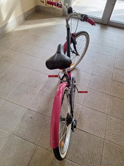 Predám detský bicykel 24kola Btwin 500ako nový - 4