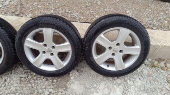 Sada elektrónov Peugeot s pneu Matador 205/55 R16 celoročne - 4
