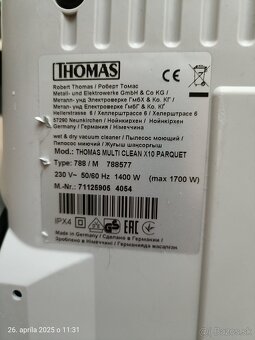 Vysávač zn. Thomas multi clean X10 Parquet - 4