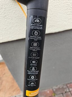 Elektrokolobežka Ninebot KickScooter F30E - 4