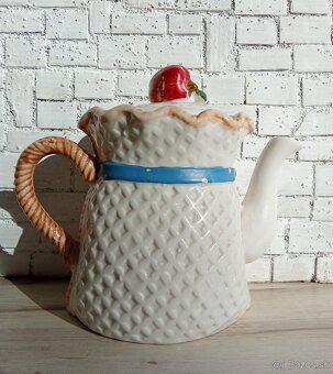 Trojsúprava s motívom ovocia na čaj - 4