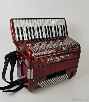 taliansky akordeon harmonika Serenellini 96 bas, 4 hlas - 4