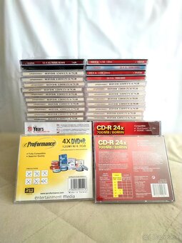 50 x CD/DVD/Blu-ray obaly 10,4 mm - 4