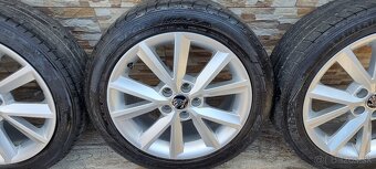 Predám orginal Skoda elektrony 5JA 601 025B , 5x100 r16 - 4