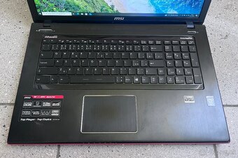MSI herný ntbk / i7-4710HQ / 8GB RAM / 128GB + 1TB / 17.3" - 4