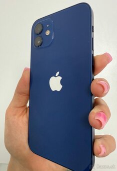  Apple iPhone 12 Blue 64GB – TOP stav, 100 % batéria - 4