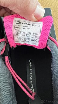 Turisticke topanky Alpine Pro veľkosť 32 s PTX membranou - 4