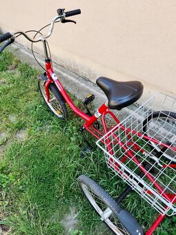 Trojkolesový bicykel trojkolka - 4
