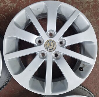 Sada zliatin. diskov originál MAZDA, 6,5Jx16 ET52.5, 5x114.3 - 4
