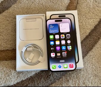 iPhone 14 Pro Space Black BATERIE 100% TOP - 4