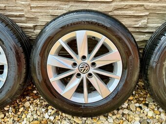Komplet letnú sadu alu na Vw,Škoda,Seat, - 5x112 195/65 R15. - 4