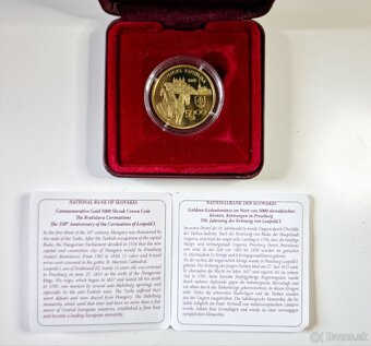 Zberateľská minca 5000 Sk Leopold I - 4