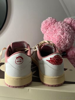 Travis Scott Air Jordan 1 Low Shy Pink,, - 4