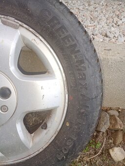 Alu Opel + zimne pneu 175/65 r14 - 4