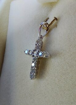 Luxusný diamantovy prívesok z 18k zlata - 4