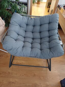 Ratanove hojdiacie kreslo - 4